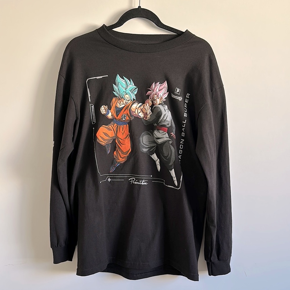 Dragon Ball Super Black Long Sleeve Shirt